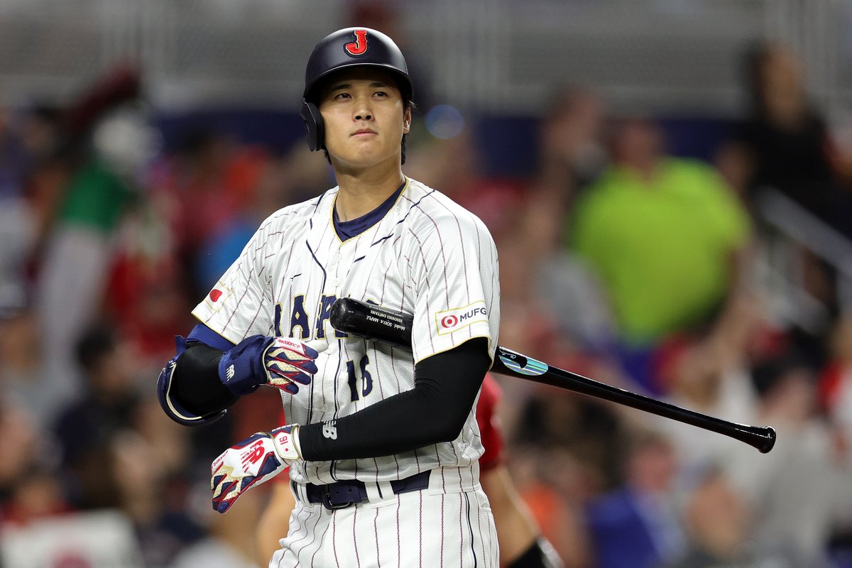 MLBONFOX's tweet photo. We head to the bottom of the 9th, Japan trails Mexico by 1 run in the WBC Semifinal.

Ohtani will lead things off 👀

📺: FS1 https://t.co/0J7ioDVUxT