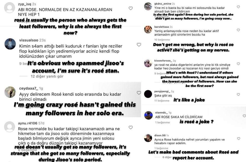 To be honest, it's because ROSÉ really did well in her concerts, campaigns, and she has the best FANŚITES and FANŚ. Hence, she gained new REAL, ORGANIC and HUMAN FOLLOWERS . This means that there was NO BUYING OF BOTS, unlike others.
 
Image Via MCX8NNE 

#ROSÉ #로제 <a href="/BLACKPINK/">BLACKPINKOFFICIAL</a>