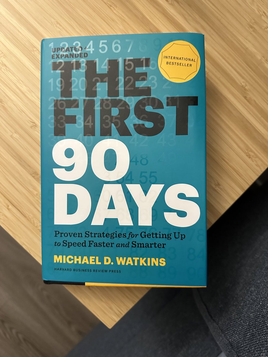 My night-time reading book has arrived. Recommend by  <a href="/JimShertzer/">Jim Shertzer</a>  🙂
I am only on page 20, but it’s a worth read for anyone in a role or job transition.