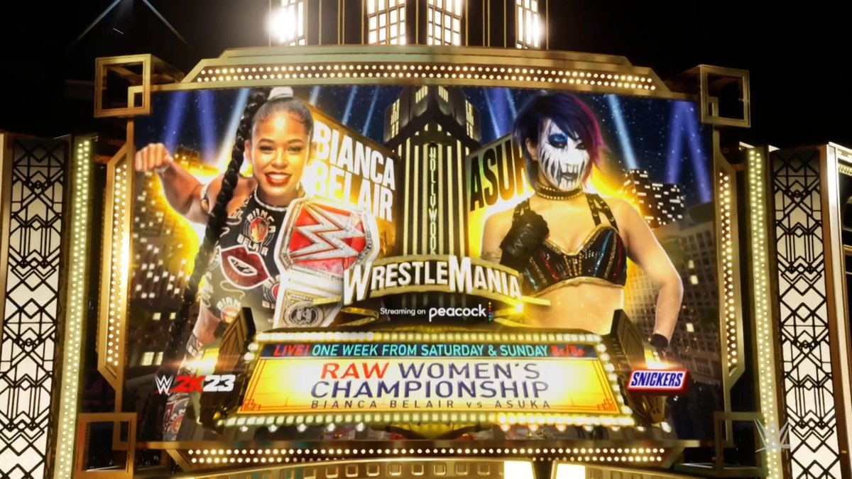 #WWERaw #WomensTitle on the line at #WrestleMania as <a href="/BiancaBelairWWE/">Bianca Belair</a> defends against <a href="/WWEAsuka/">The legendary Empress ASUKA / 伝説のASUKA皇后</a>!

Who ya got?