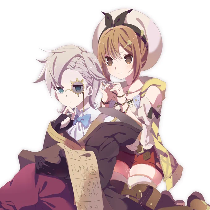 アニメ化やったーーーーーー!!おめでとうございます(再掲絵です) #アトリ絵 