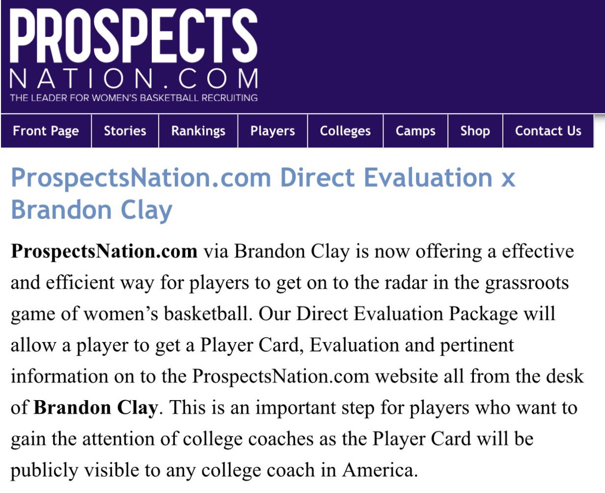Brandon Clay Elite 100 Showcase

🗓️ May 6
📍 Oklahoma

Emma Daniel is in for May &amp; gets a <a href="/ProspectsNation/">ProspectsNation.com</a> Eval Card.

Who’s Next?

<a href="/daanaiyaaa_/">Danaiya Stillwell-Smith</a>
<a href="/MalayshaBrown5/">Malaysha Brown</a>
<a href="/Ava_Howie33/">Ava</a>
<a href="/CambreeHooker22/">Cambree Hooker</a>
<a href="/GrahamBrynleigh/">Brynleigh Graham</a>
<a href="/JordanDMolina/">Jordan Molina</a>
<a href="/lilChef30/">Chef30</a>
<a href="/taylonray2026/">taylonray2026</a>

JOIN recruitifyhoops.com/#/upcomingIndi…