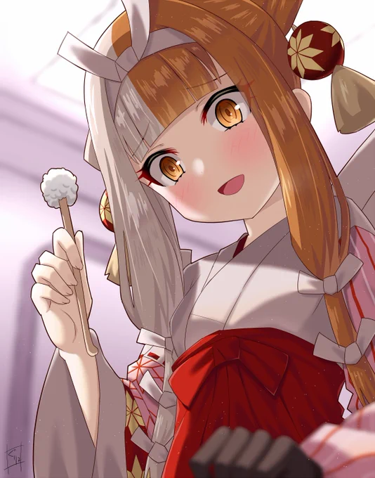 ドントムーヴ!ほら、終わるまで動いちゃダメですもう、貴方も世話が焼けるんですから～#FGO 