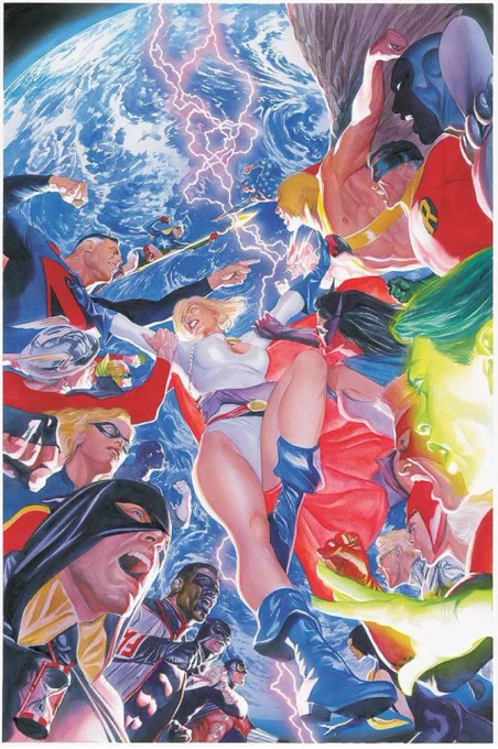 #jsa #comic #art #tuesdaymotivations 