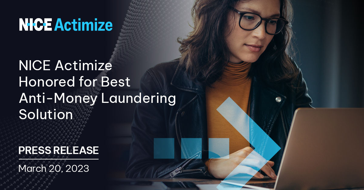 ElvinSalazar36's tweet photo. NICE Actimize was honored as Best Anti-Money Laundering Solution by Regulation Asia’s Excellence Awards for the second consecutive year.
Read more 👉 https://t.co/mg3cLaiiZm
#Actimize #Fraud #FinTech https://t.co/khtPKJf0lB