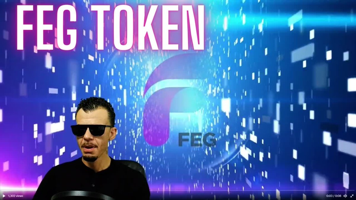 RicoMoneybags's tweet photo. Feg Token Airdrop | Feg Token Migration | Smart Defi

@FEGtoken 

Latest💰video : https://t.co/NIem855FTG

#FEG #FEGtoken #FEGex #SmartDeFi #FEGexchange #crypto #cryptocurrency #cryptoinvestor #cryptomemes #cryptomarket #cryptocrash #cryptos #cryptotrade #cryptocurrencytrading https://t.co/hulIUNmJgi
