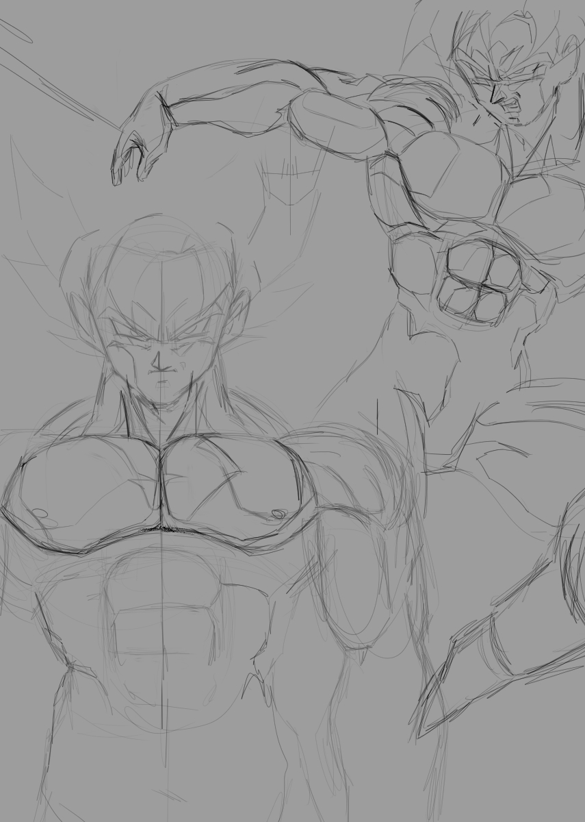 Open.) on Twitter "a quick workout DBZ