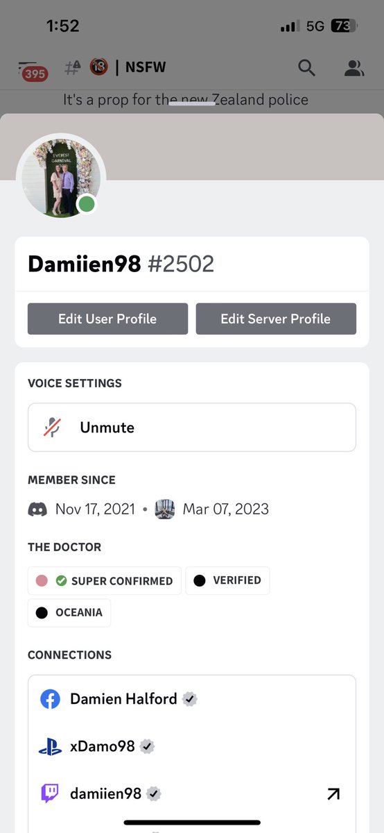 Damiien98's tweet photo. @TheDoctorGamble Discord Damiien98#2502 https://t.co/J2BDK6TnhY