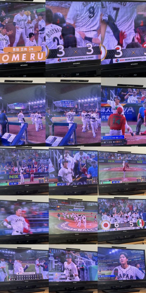 Sunbako's tweet photo. すげー⚾️🇯🇵👏
#wbc #野球 #世界野球 https://t.co/h8k0kMEyFZ