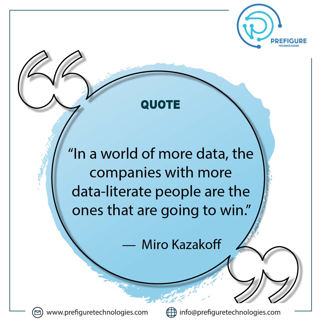 Vipuls2010's tweet image. In a world of more data, the companies with more data-literate people are the ones that are going to win.
— Miro Kazakoff,

#data #bigdata #dataanalytist #datascientist