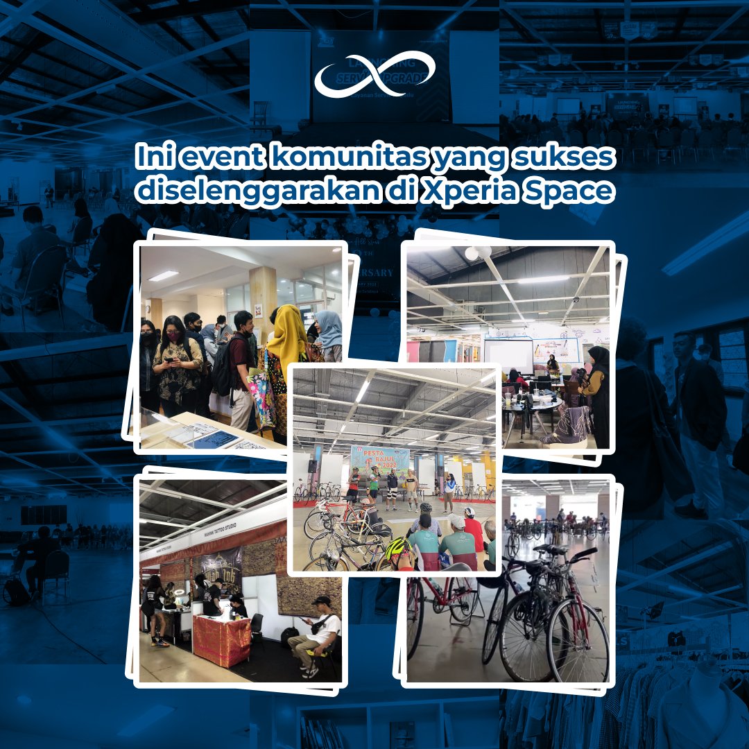 xperia_space's tweet photo. [CALLING ALL COMMUNITY]

Sekarang saatnya komunitasmu ngadain event tanpa mikirin budget sewa tempat⚠

Xperia Space kasih tempat🔥G R A T I S🔥buat komunitasmu dengan area indoor yang luas dan ber-AC🥶❄️

KUOTA TERBATAS‼ Daftar sekarang, scan QR atau meluncur ke link di bawah🥳 https://t.co/0Pp7iOOZHD