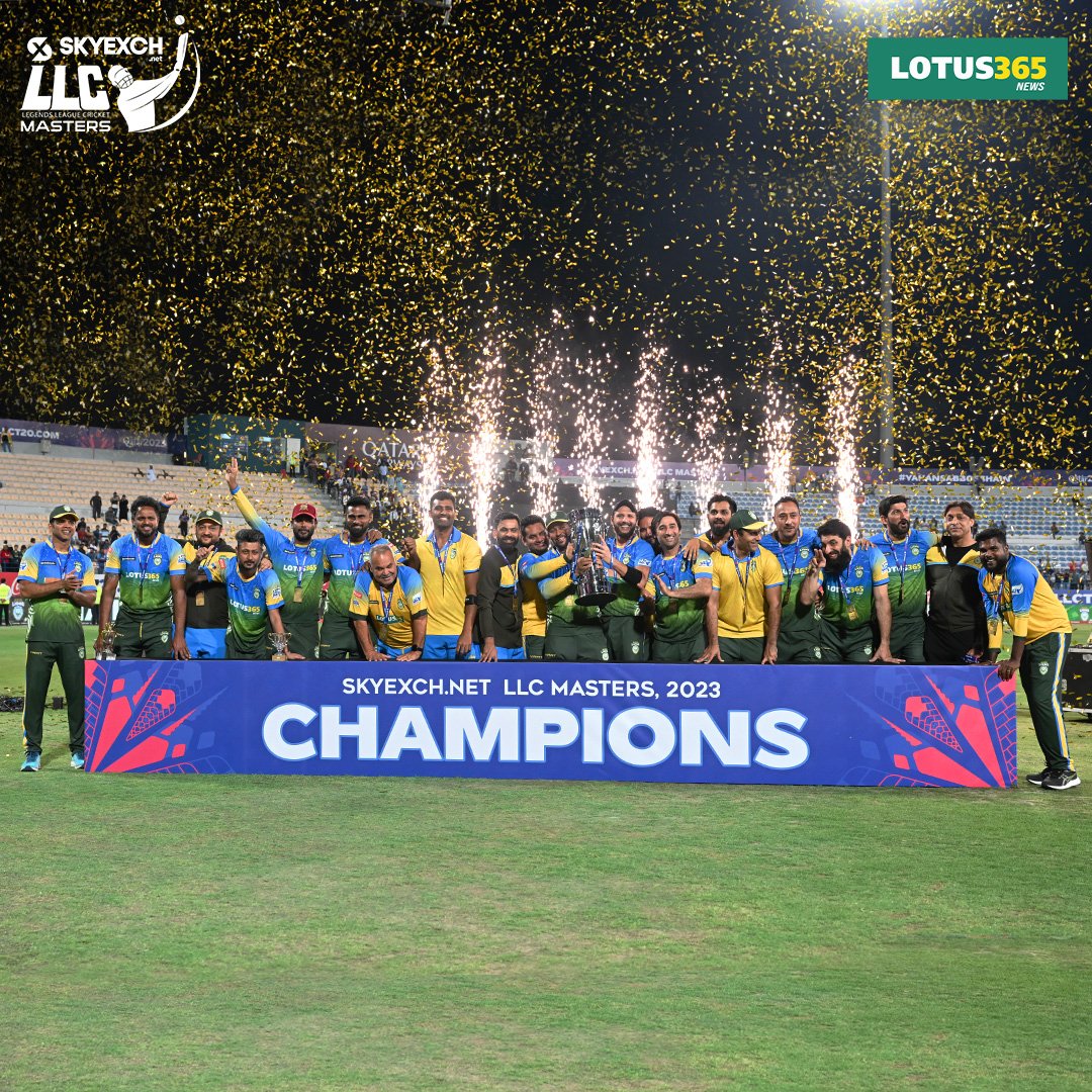 Congratulations to @AsiaLionsLLC

@llct20 #SkyexchnetLLCMasters #LLCT20 #YahanSabBossHain