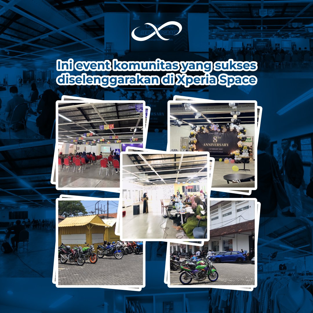 xperia_space's tweet photo. [CALLING ALL COMMUNITY]

Sekarang saatnya komunitasmu ngadain event tanpa mikirin budget sewa tempat⚠

Xperia Space kasih tempat🔥G R A T I S🔥buat komunitasmu dengan area indoor yang luas dan ber-AC🥶❄️

KUOTA TERBATAS‼ Daftar sekarang, scan QR atau meluncur ke link di bawah🥳 https://t.co/0Pp7iOOZHD