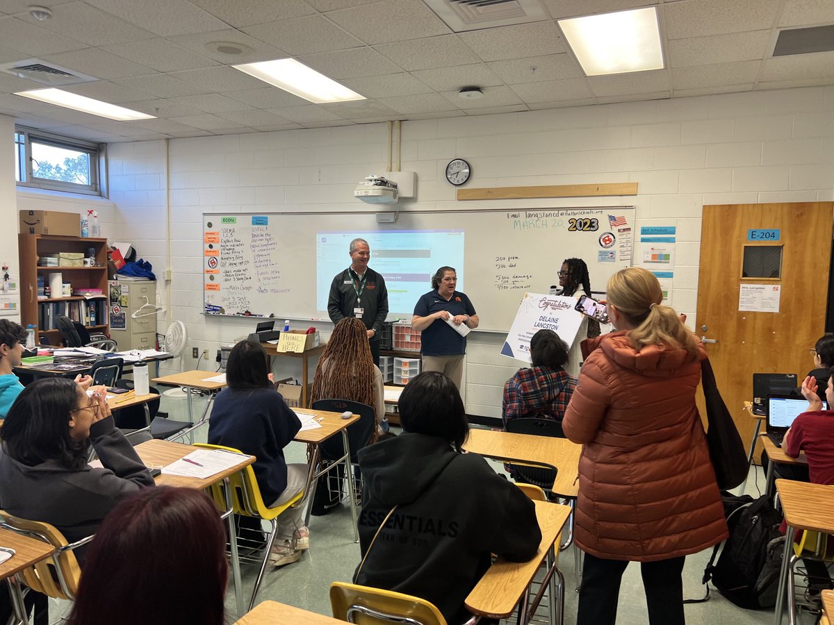 FCSocialStudies's tweet photo. Congrats⁩ to Ms. Langston! She’s not only a great Personal Finance and Econ teacher, she’s also a gift card winner and title holder for exceeding the NGPF PD goal. ⁦@alexbatesedu⁩ ⁦@FCS_NSHS_Princ⁩ ⁦@ATaylor_MAT⁩ ⁦@NextGenPF⁩ ⁦@SamOliver2013⁩ https://t.co/oxPGZhcdpB