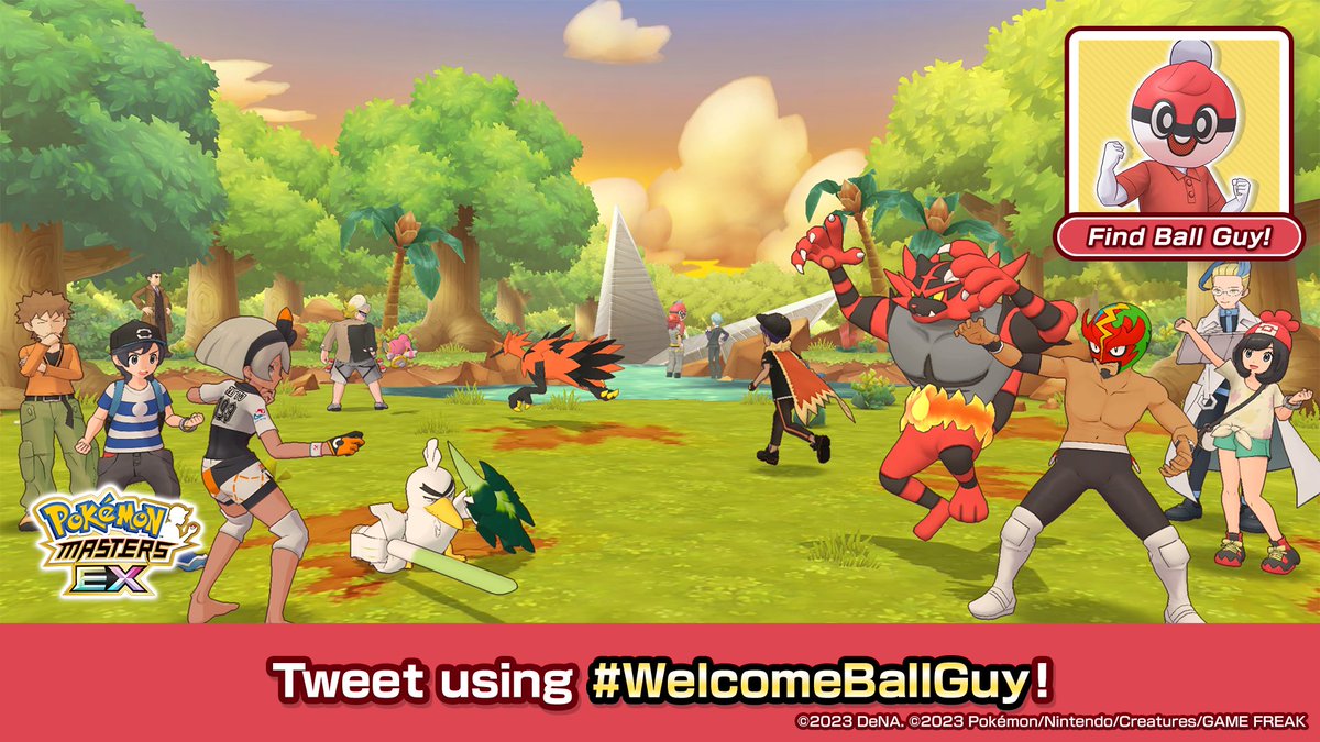 Pokémon Masters EX on Twitter "Challenge Find Ball Guy Part 2! It