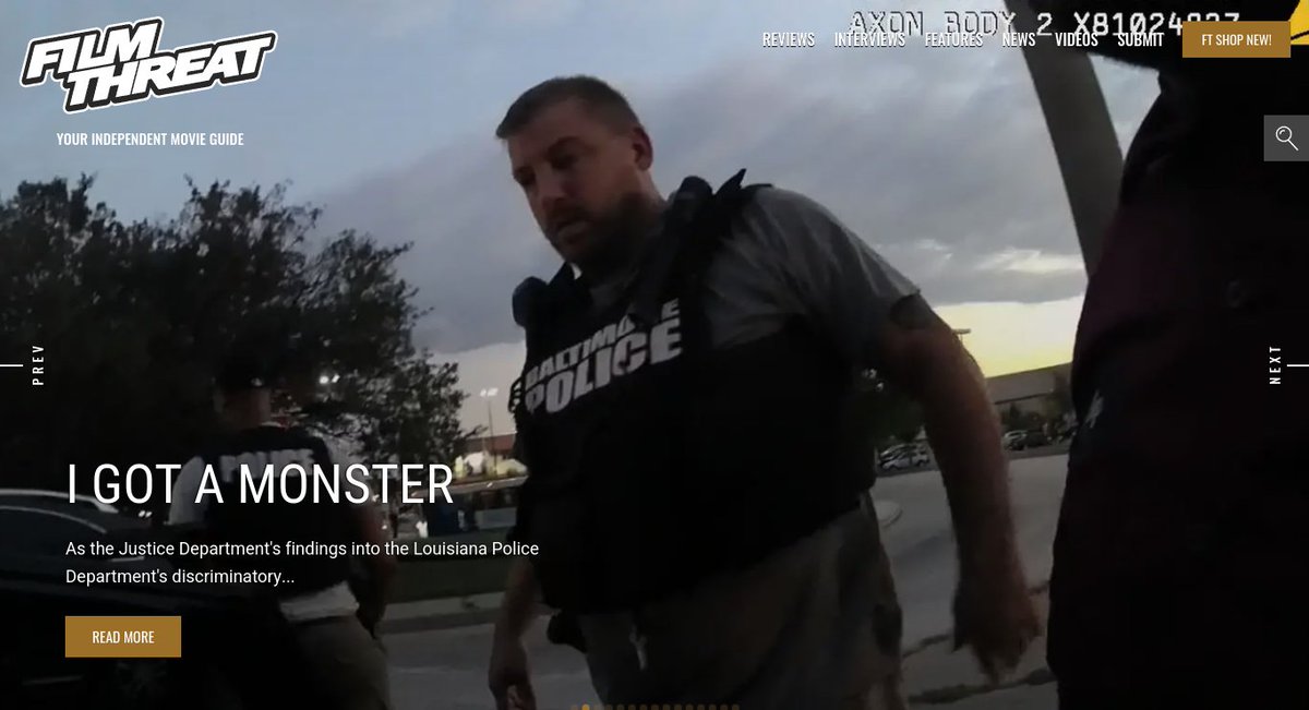 FilmThreat's tweet photo. "...Jenkins and his eight plain-clothed officers used their power to terrorize residents..." Rob Rector sees how power corrupts in I Got A Monster. https://t.co/4d89Z0y3l2 #SupportIndieFilm #IGotAMonster #Docmentary https://t.co/z6fbzncT9w