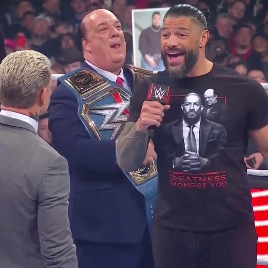 “You started a company in a promotion that you couldn’t get over in, and then you ran away.”

<a href="/WWERomanReigns/">Roman Reigns</a> <a href="/HeymanHustle/">Paul Heyman</a> #WWERaw