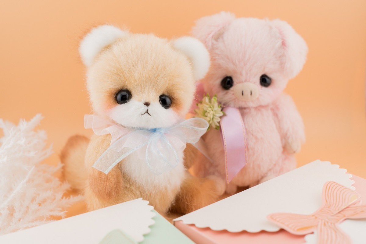 テディベア 作家様 yuzuchoco ユヅチヨ様 猫 ぬいぐるみ 作家様製