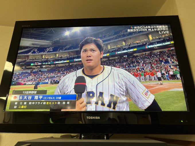 ほぼ貸切状態のサウナ室でカリメロくんとWBC観戦⚾️劇的ドラマに親子で大喜び♪さらにこのあとはいよいよ熱子さんも登場！最