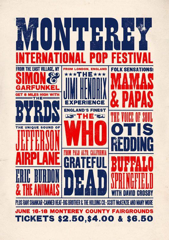 crockpics's tweet photo. Poster for the Monterey Pop Festival, 1967. https://t.co/n6K1fjZDUA