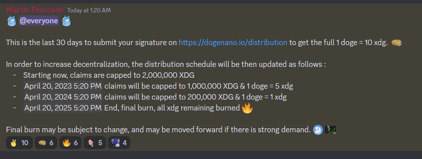 DogeNano tweet media