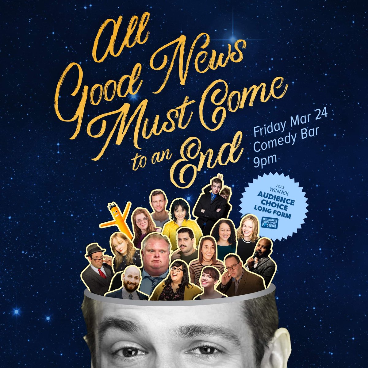 We can no longer say we’re an award-nearing show!

Thanks <a href="/TOsketchfest/">The Toronto Sketch Comedy Festival</a>