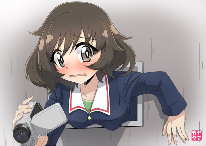 潜入失敗ゆかりん。
#ガルパン 