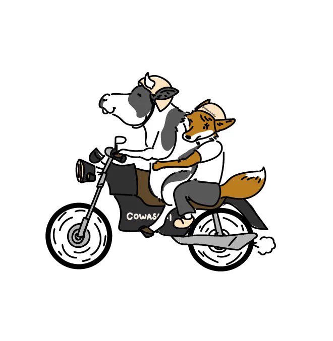 あ、しれっとプロフィール画像を変えてます。行楽シーズンにバイクツーリングとか気持ちいいだろうな。メーカーは『COWASAKI』にしてます 