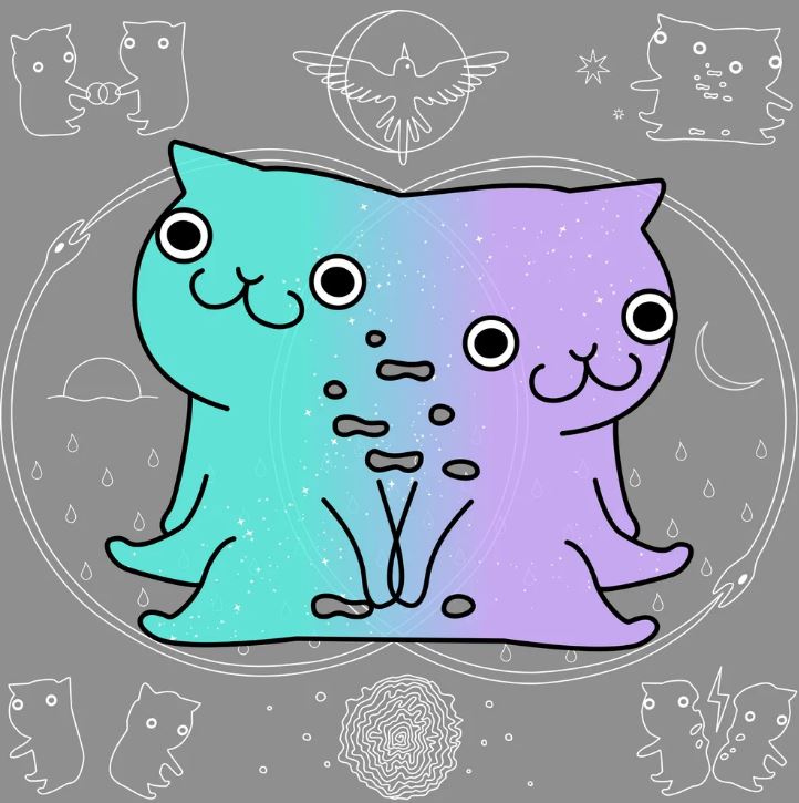 DSarukun's tweet photo. うむ子さんからのプレゼントいただきました🐈🎁
ずっとみていられる👀
今回も素敵な作品をありがとうございます🎨
#LLAC #umc #KATAWARE https://t.co/SCNwBMYUdj