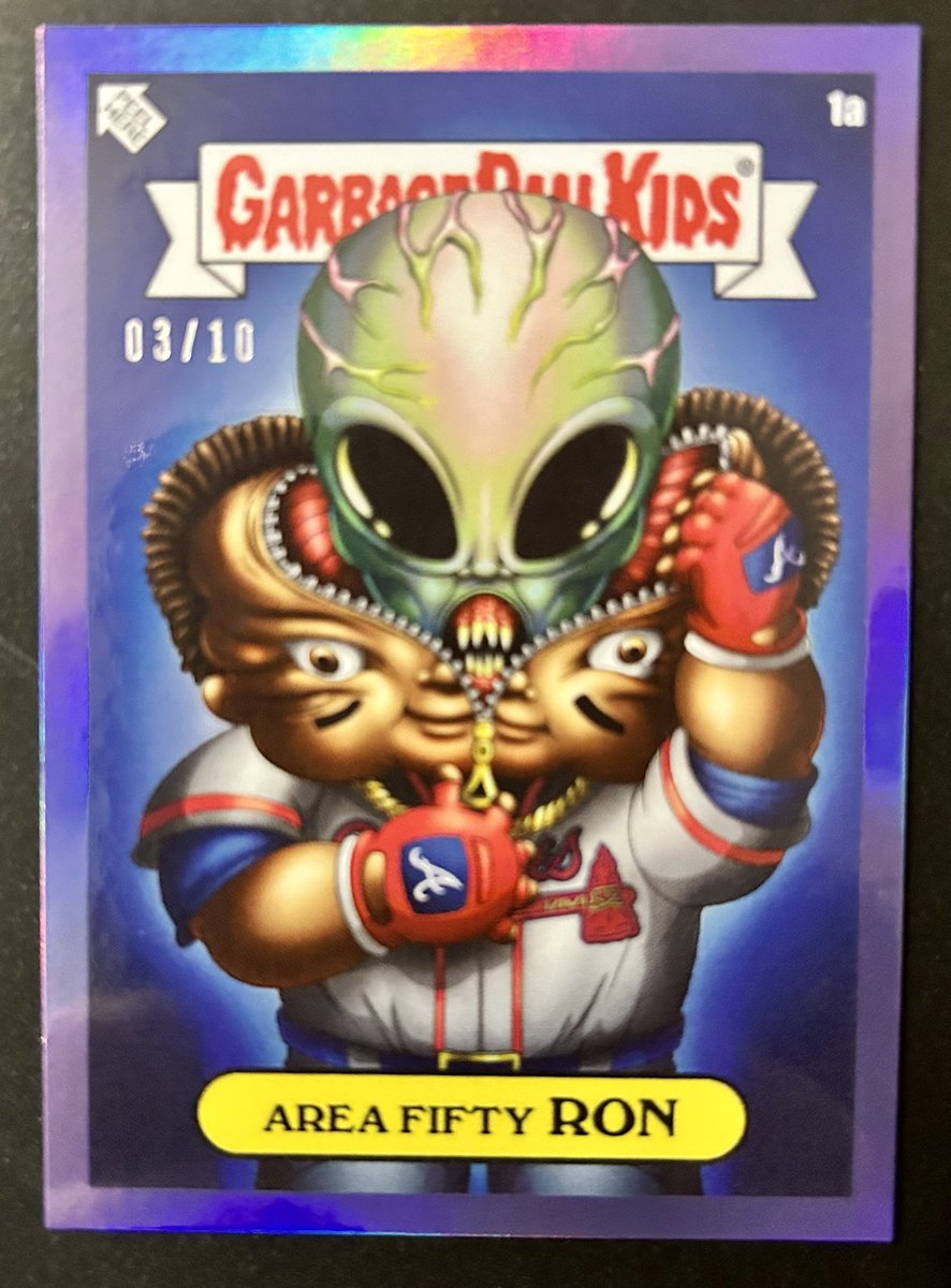 PRocke's tweet photo. @CardPurchaser @alexpardee Anyone collecting Alex Pardee GPK? https://t.co/z8vwZKaO7J