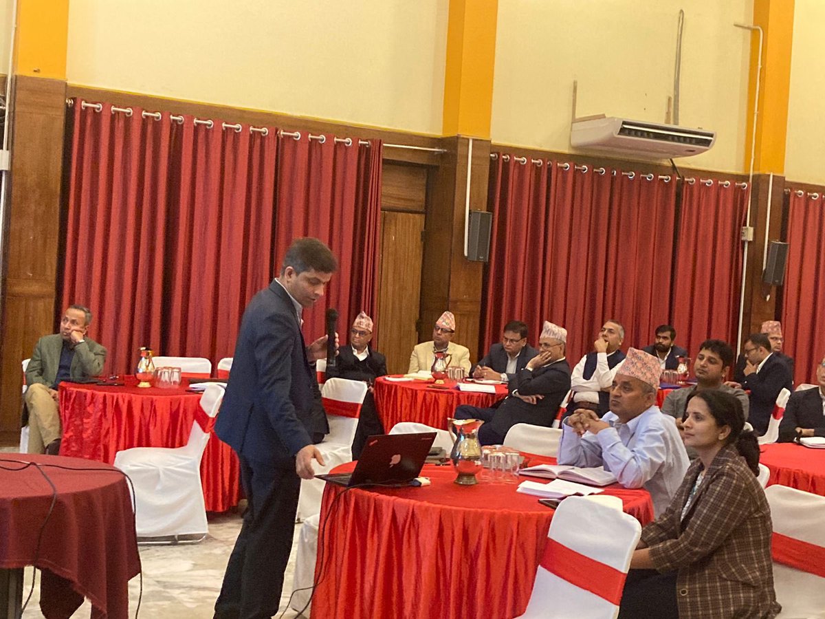 #HappeningNow 
Consultation with the provincial governments to mainstream climate change in yearly planning and budgeting. #ClimateActionNow 
@kewalpb @BuddiPoudel