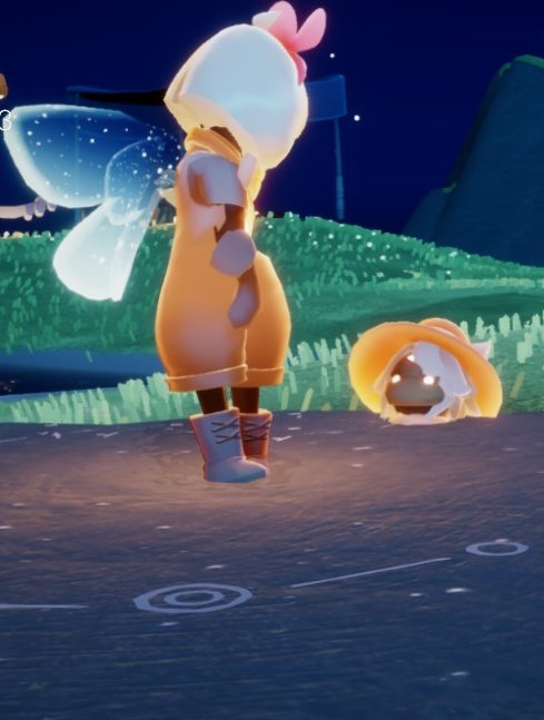 Sky_t_note's tweet image. お友だちが埋まっちゃうバグかわいい…
#Sky星を紡ぐ子どもたち