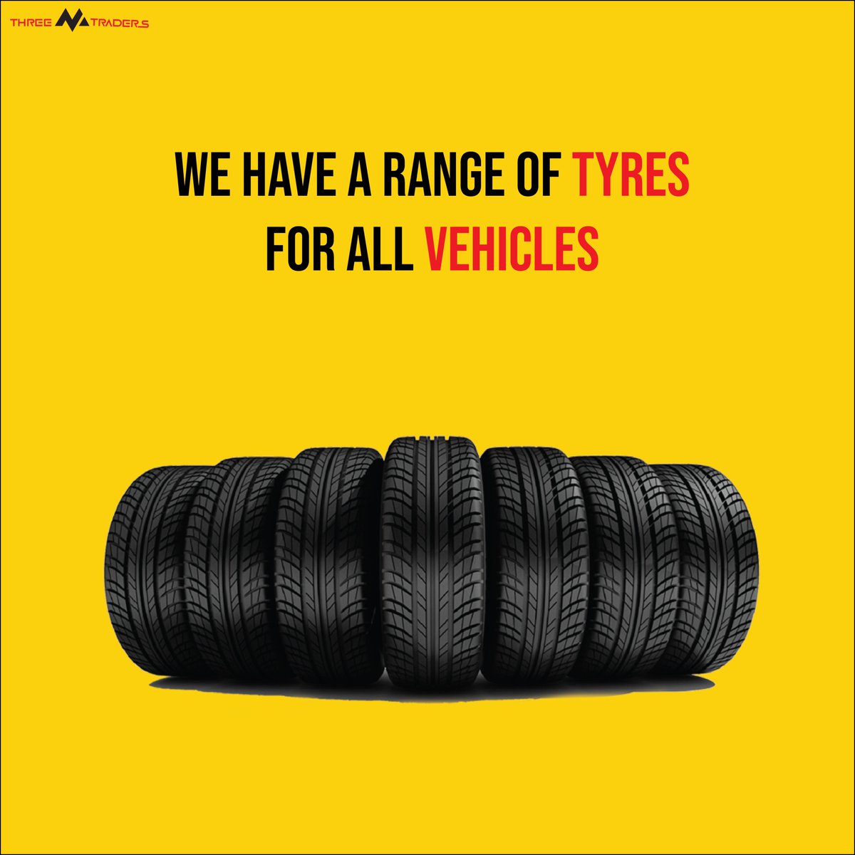 ThreeMTyres's tweet image. Looking for the perfect set of tyres for your vehicle? Look no further! At our shop, we have a wide range of tyres for all types of vehicles.
#TyresForAllVehicles #ExpertTechnicians #VehicleUpgrades #HighPerformance #AllTerrain #PerfectFit #QualityTyres #SafeDriving #VisitUs