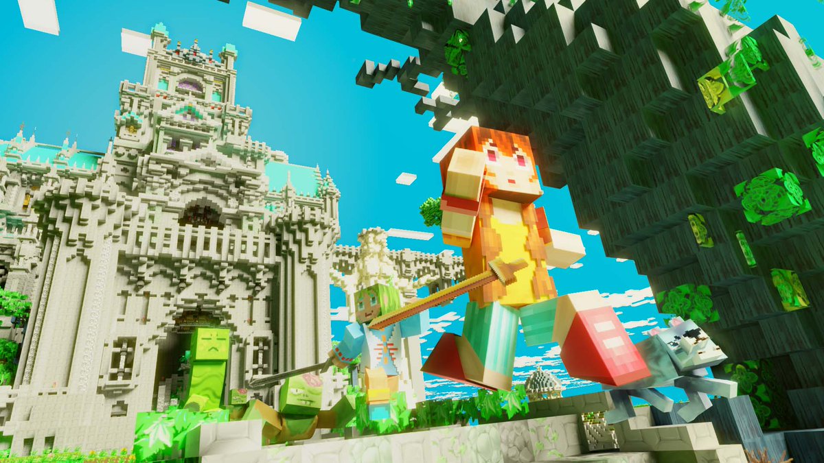 Grab your gears and adventure into a cartoon island full of cute monsters...or perhaps...not really that cute.

Search "Viqola Island Mash-up", now on #Minecraft Marketplace.
 #adventure #videogame #cartoon 
<a href="/MinecraftMarket/">Minecraft Marketplace</a> 
minecraft.net/en-us/marketpl…