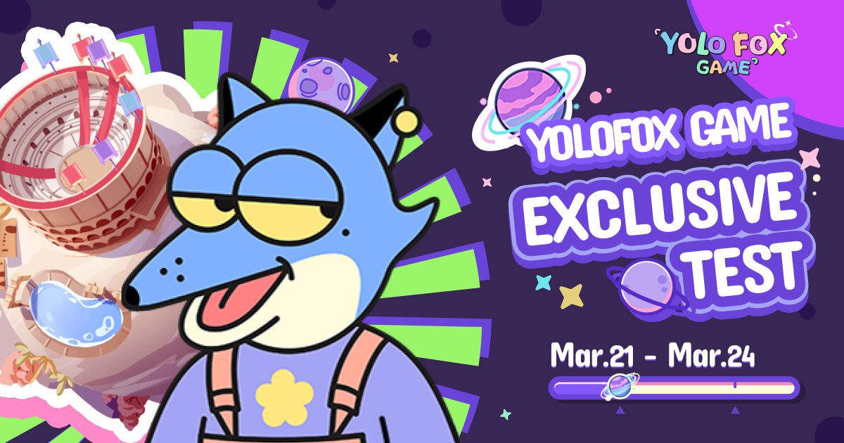 💌Finish 3-day tasks in the game to win an INVITATION PACKAGE for the 1st co-creative travel-themed Idle development game.

⏰Mar. 21, 2AM-Mar. 24, 4PM UTC
bit.ly/yolofox-mob
bit.ly/yolofox-web

🎁 2 💎 shards*10:
Follow <a href="/YolofoxGame/">Yolofox Game | DEMO IS OUT</a> IRTI💗
Join discord.gg/k67eqWP3nT