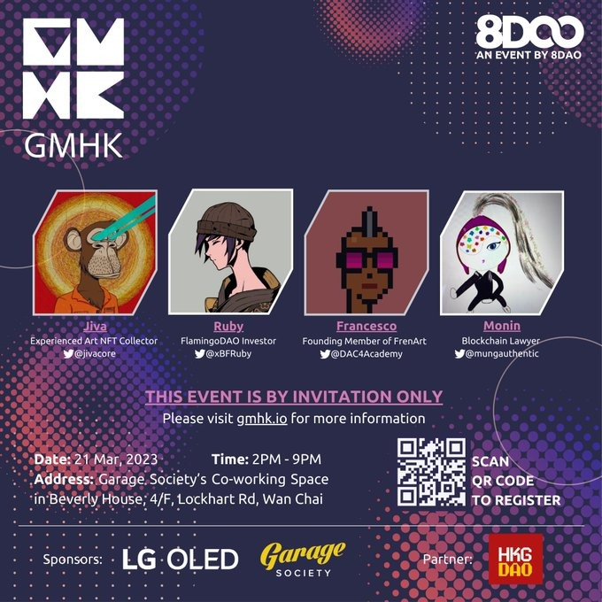 DAC4Academy's tweet image. what is @8DAO8DAO @frenart_io amazingly doing here?
#friendshipbracelets

@FOMOAsia @hkgdao_ @karmapocket @jivacore @mungauthentic @0xBFRuby

continuing the culture of friendship, real life and art by   
@ArtOnBlockchain @MacTuitui and whole @artblocks_io team