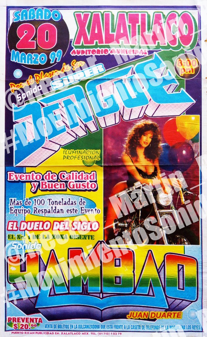 Hector_Martin_R's tweet photo. Retrospectiva gráfica… 
20 de marzo… 
Col. Impulsora, Cd. Neza EdoMéx 1998 
Deportivo Jaltenco, Mpio. Jaltenco EdoMéx 1998 
Auditorio Mpal. Xalatlaco, EdoMéx 1999 
Col. Impulsora, Cd. Neza EdoMéx 2001 
#MovimientoSonidero 
IMSONIDO #IMSONIDO https://t.co/va89JS439M
