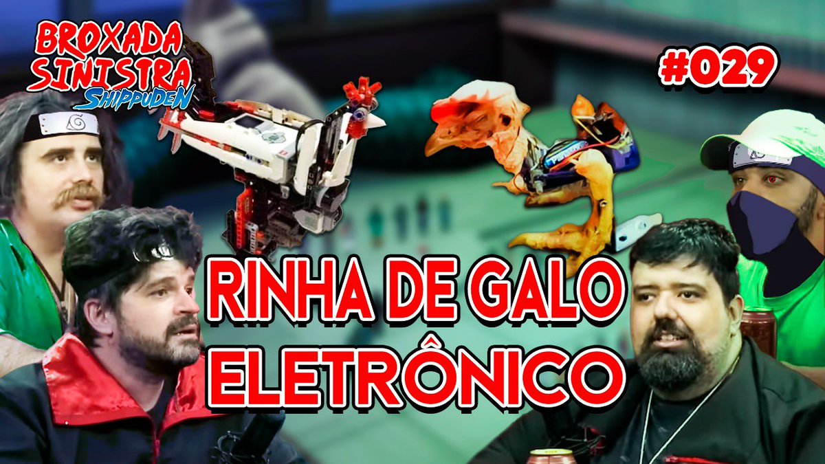 O Broxada vai promover a primeira rinha de galo eletrônico do Brasil amanhã às 20 horas! Quem vai vencer? Façam suas apostas!!!

*lembrando que os robôs galos de briga foram construídos nos cursos <a href="/SENAInacional/">SENAI</a> 

<a href="/JoeyPonzi/">Joey Ponzi</a> <a href="/gtotoro_/">Gabriel Totoro</a> <a href="/lilvinicinho/">charlie kirk de albuquerque</a>