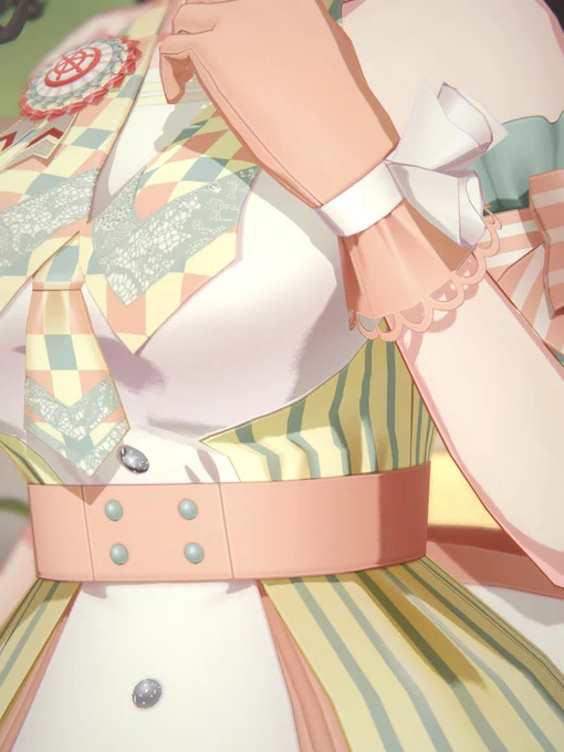 手袋が可愛い、絵が上手い 