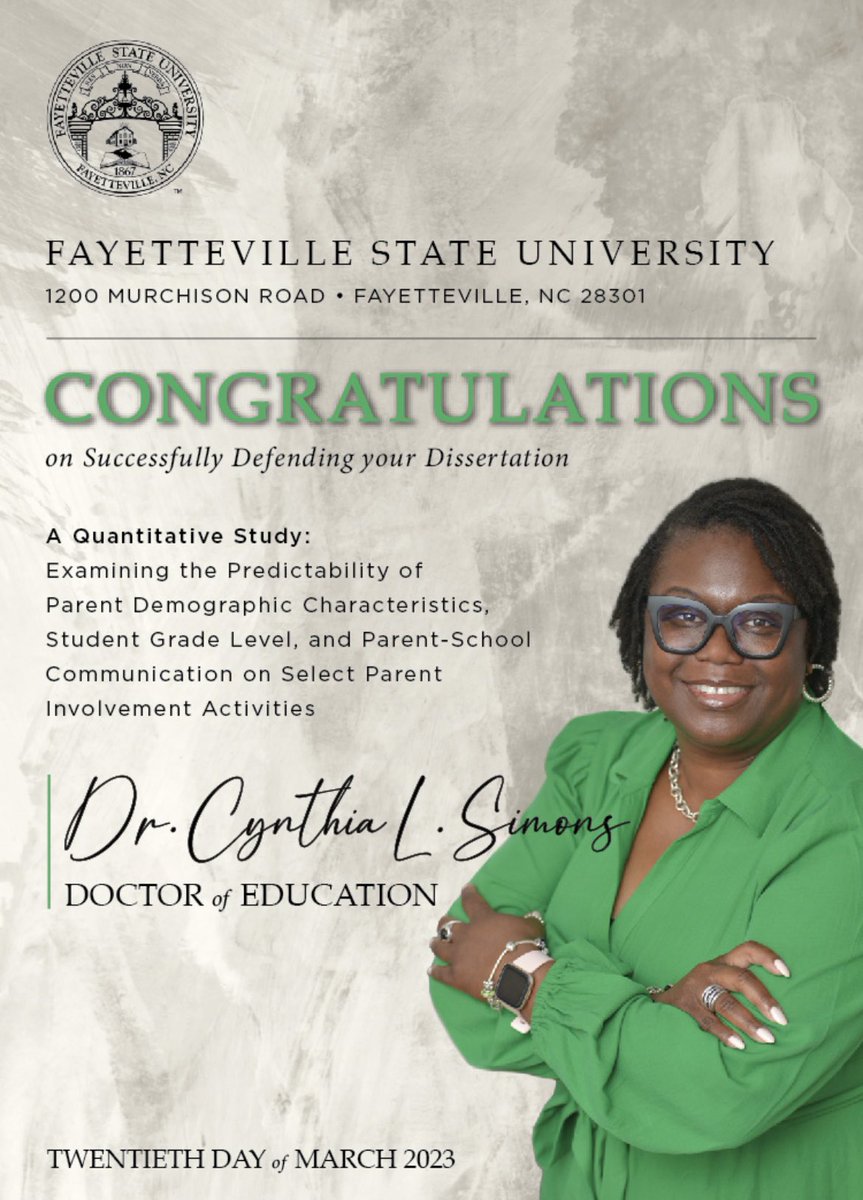 Dr. Cynthia L. Simons tweet media