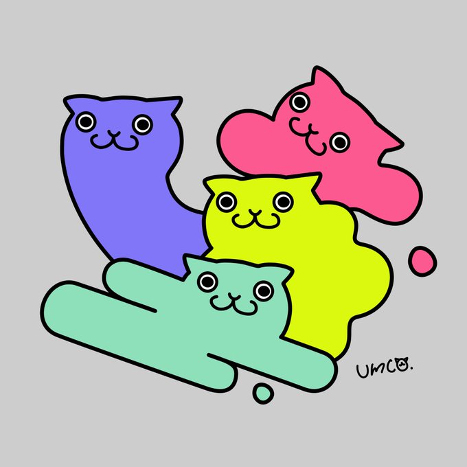 「猫口 スライム」のTwitter画像/イラスト(新着)