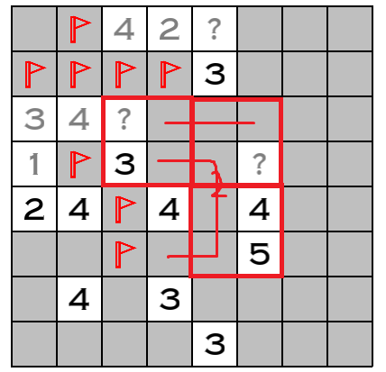 hidesugar2's tweet photo. 14 minesweeper variants、Q8 7905　見えないねえ https://t.co/ZMOsu1heS7