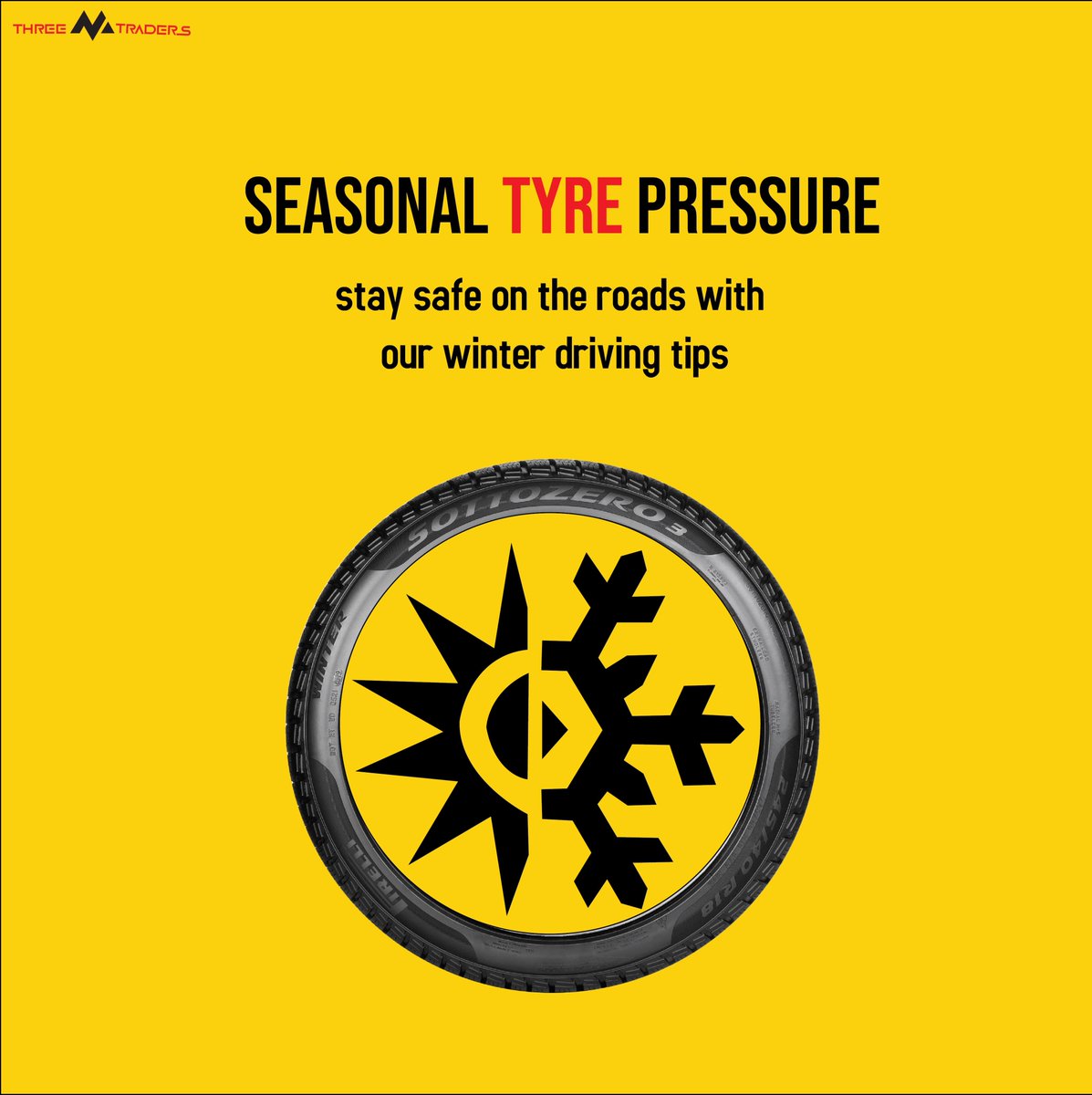 ThreeMTyres's tweet image. "Stay Safe on the Roads this Winter with our Seasonal Tyre Pressure Tips and Winter Driving Guide"
#winterdriving #tyrepressure #safetyontheroads #drivingtips #coldweather #winterweather #drivinginice #drivinginsnow #drivingskills #safedriving #vehiclesafety #roadconditions