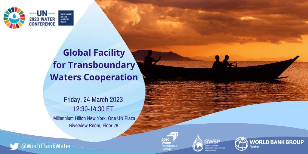 World Bank Water on Twitter: "🌐🌊 Transboundary water commitment matters ...