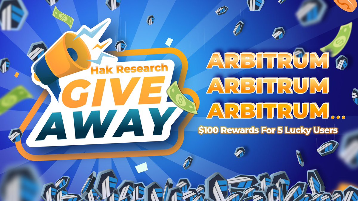 Hak Research #Airdrop

Hoà chung không khí #Arbitrum #Airdrop, <a href="/HakResearch/">Hak Research</a> cũng muốn tri ân tất cả mọi người đã theo dõi và ủng hộ Hak từ những ngày đầu tiên.

$100 $ARB cho 5 người may mắn nhất

Tham gia ngay 👇 👇 👇
app.questn.com/quest/75214748…