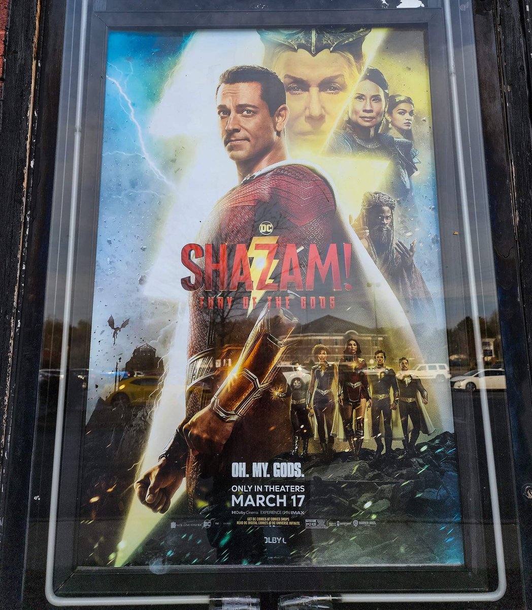MerkinMuffly64's tweet photo. @ponysmasher Thank you David F. Sandberg SHAZAM!!! Fury of the Gods was an Electrifying, hilarious, heart-felt, awesome thrill ride. Definitely had an awesome ending!!! Stay for the mid and post credit scenes! Can't wait to see more of Shazam in the future! https://t.co/JaSyHNqSSM