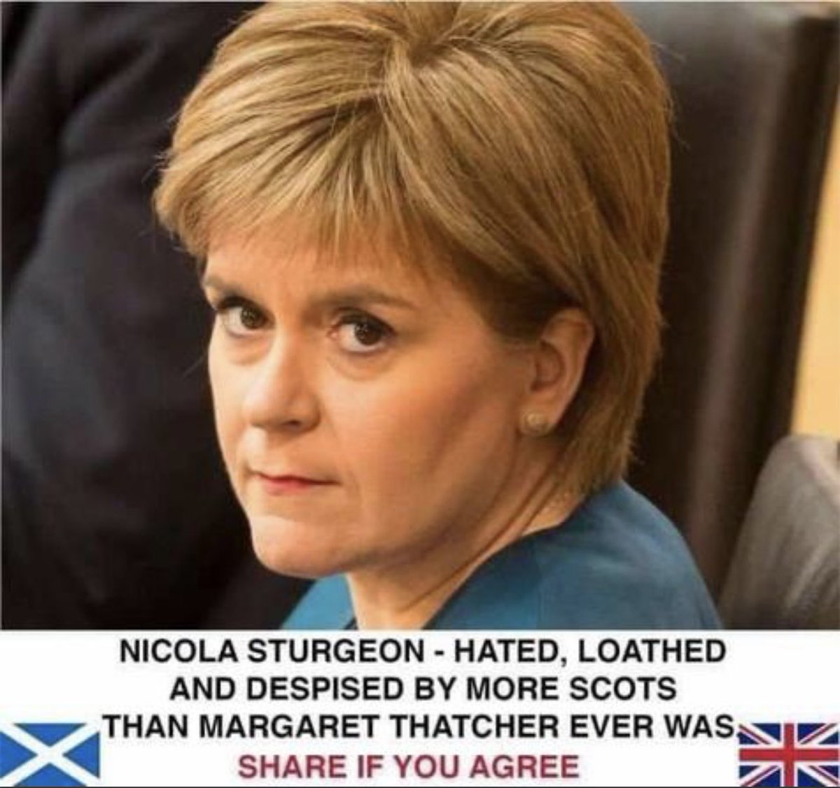 Stewart Michael (@mikestewart79) on Twitter photo The true legacy of <a href="/NicolaSturgeon/">Nicola Sturgeon</a>
“Hated more than Thatcher”🏴🇬🇧
#SNPCivilWar #SNPMeltdown <a href="/LouiseStewart79/">Louise Stewart</a>
👇🏼👇🏼RT👇🏼👇🏼 The true legacy of <a href="/NicolaSturgeon/">Nicola Sturgeon</a>
“Hated more than Thatcher”🏴🇬🇧
#SNPCivilWar #SNPMeltdown <a href="/LouiseStewart79/">Louise Stewart</a>
👇🏼👇🏼RT👇🏼👇🏼