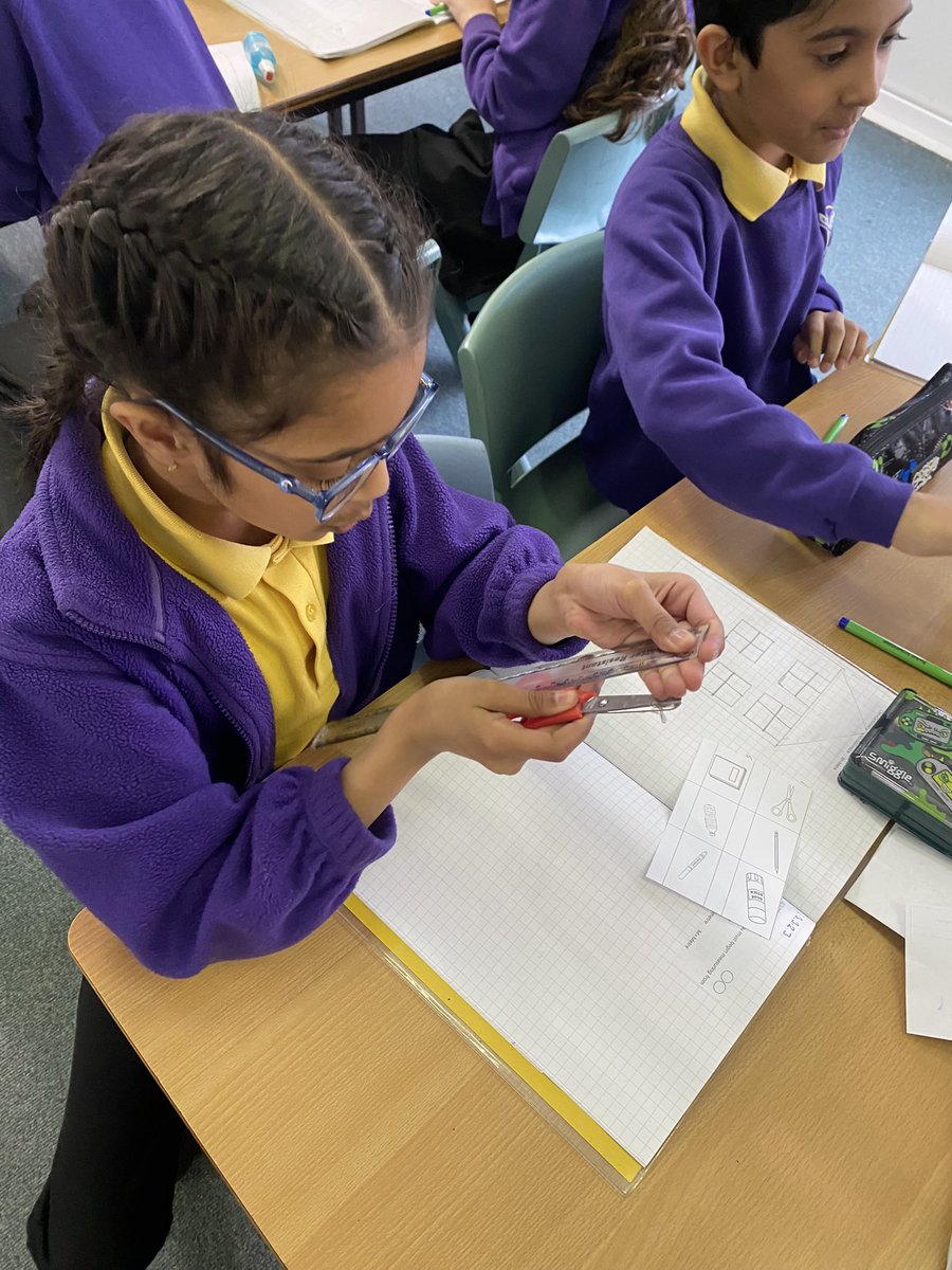 Year 3 have begun their Length and Perimeter unit in maths. Today we practiced using rulers to accurately measure classroom objects in CM and MM 📏