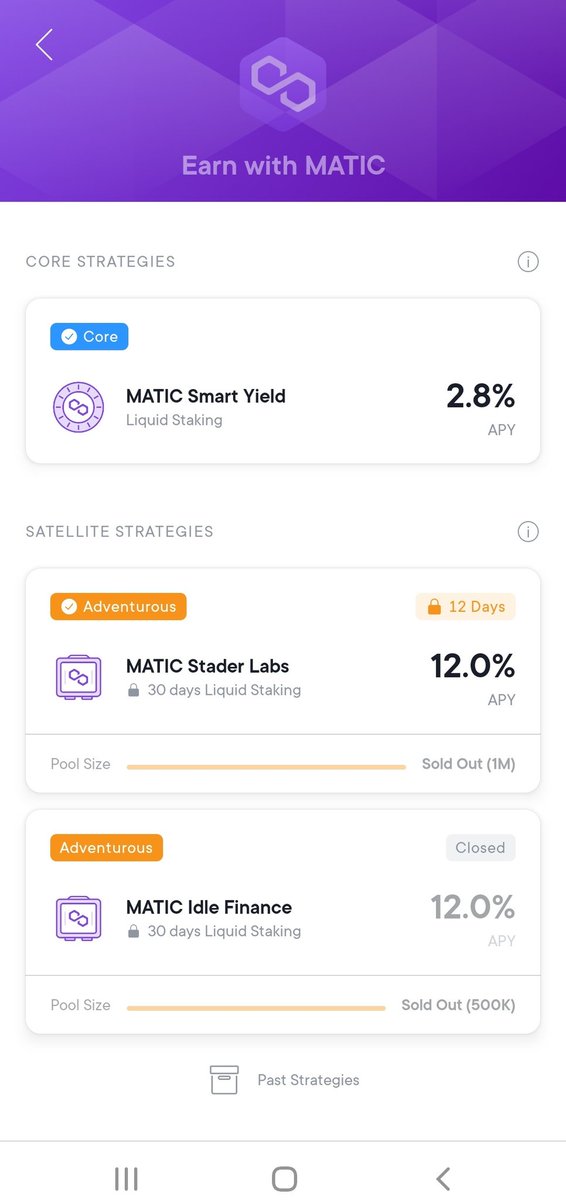 Claire_InCrypto's tweet image. I chose #Matic because @swissborg is giving me 12% APY in its #SwissBorgEarn strategy 🚀🔥💚💚💚💚