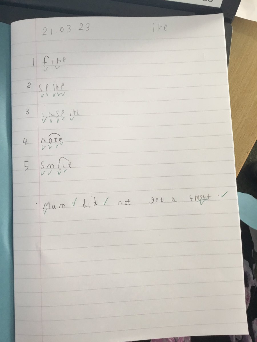 Working hard in phonics this morning. We are nearing the end of our set 3 sounds and the words are getting trickier! Look at how neat our handwriting is getting too 🤩👏🏼✨🌟 #GCAPhonics